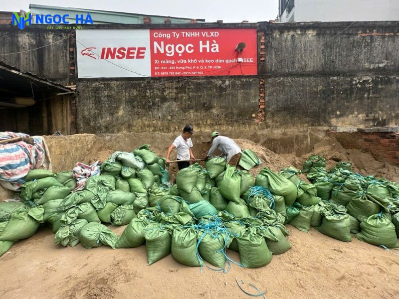 Cát đóng bao quận 1