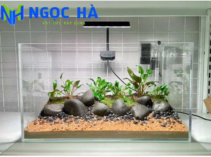 Giữ layout ổn định sau khi cho cát vào